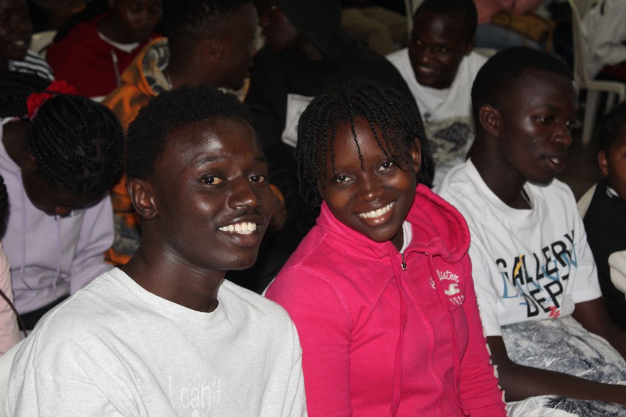 Teens at a KCH event