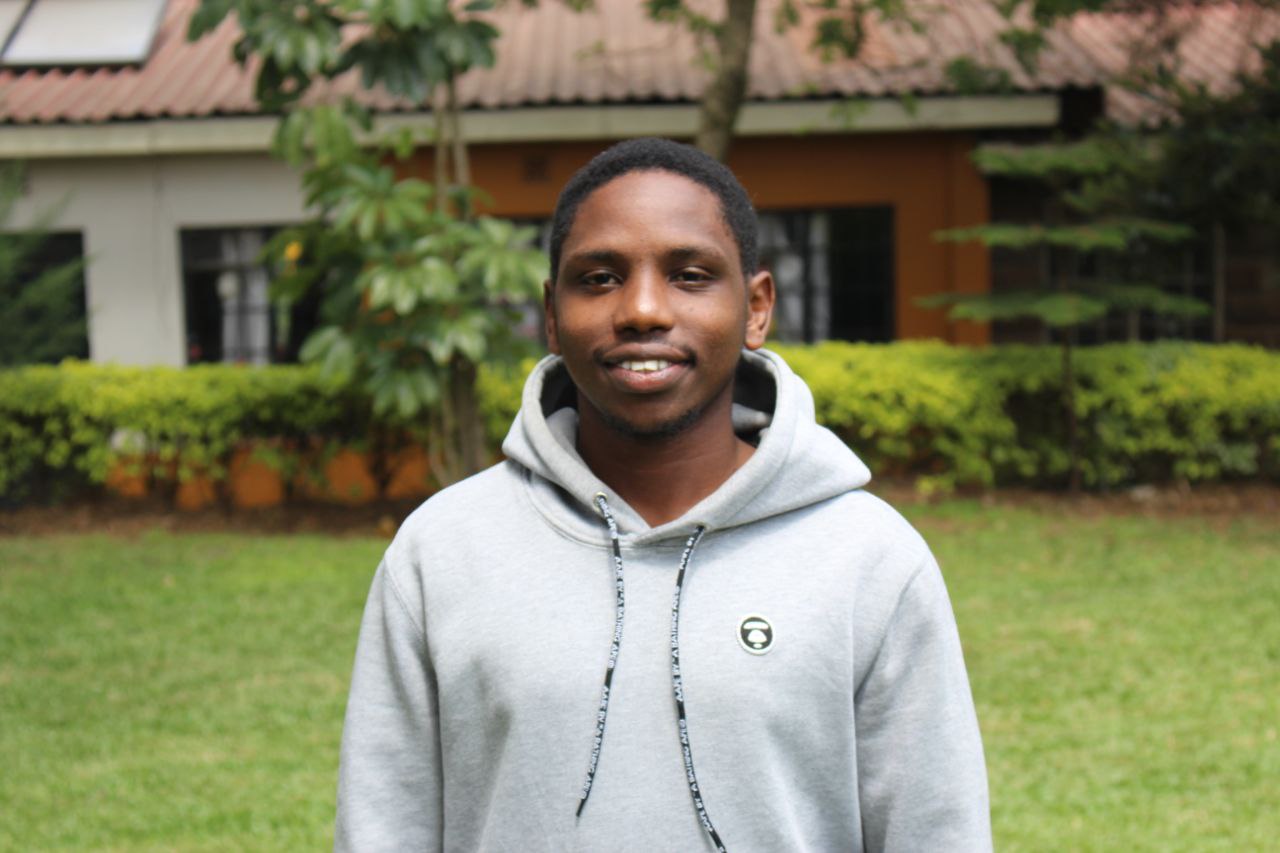 Young man on KCH grounds