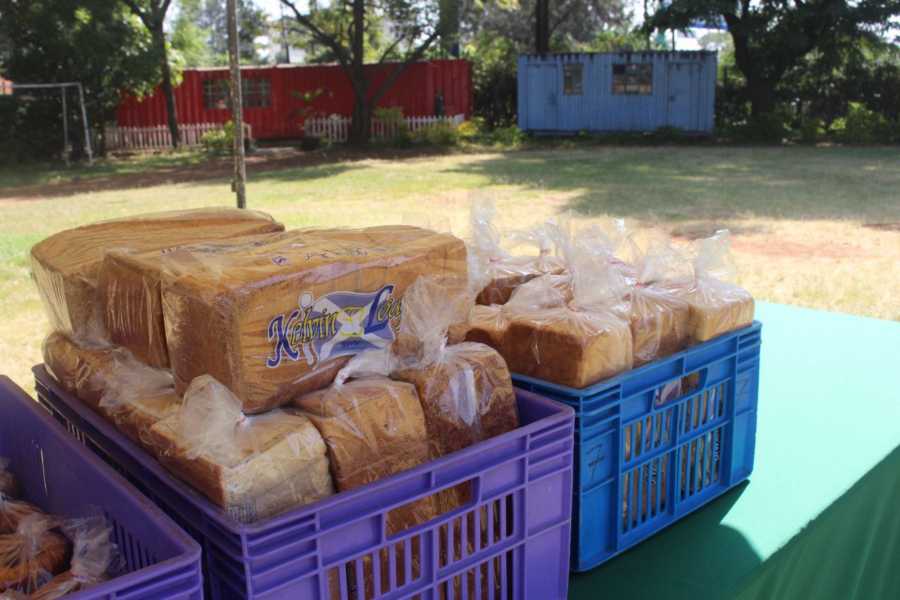 Bread crates outdoor